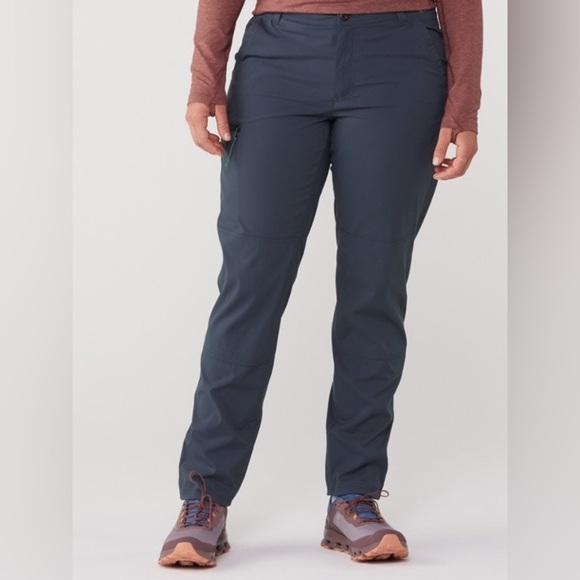 REI Gray and Blue Track Pants for Versatile Comfort - Picture 1 of 14